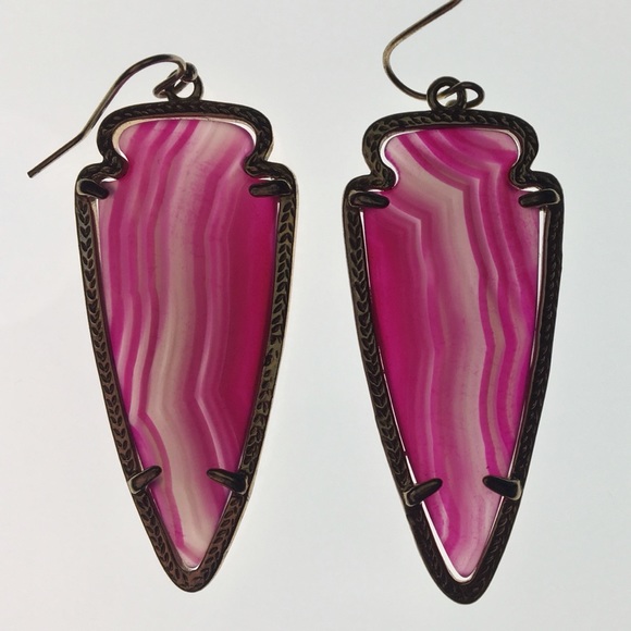 NFS Pink Banded Agate Skylars - Picture 3 of 3